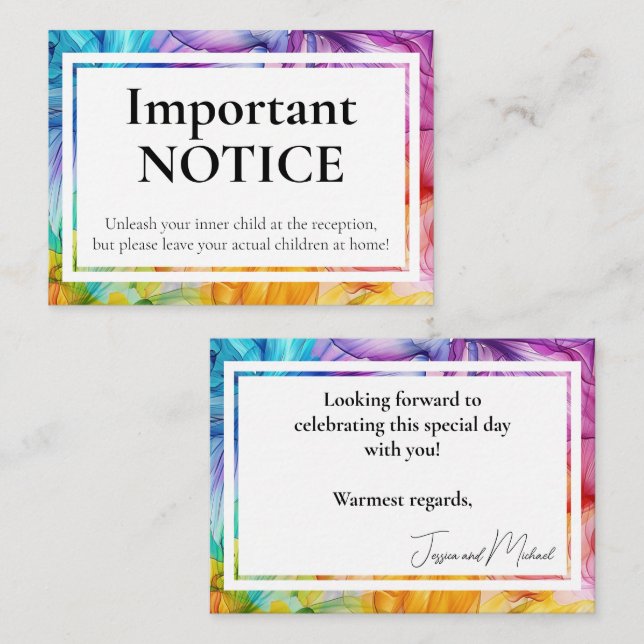 Vuxnor ENDAST Öron Bloom Tilläggskort (Fram/baksida)