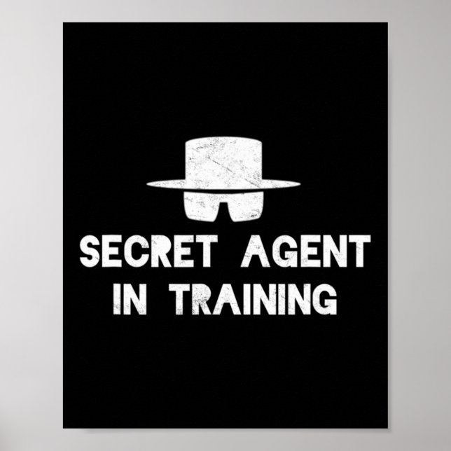 Vuxnor för Secret Agent Training Halloween Costume Poster (Framsidan)