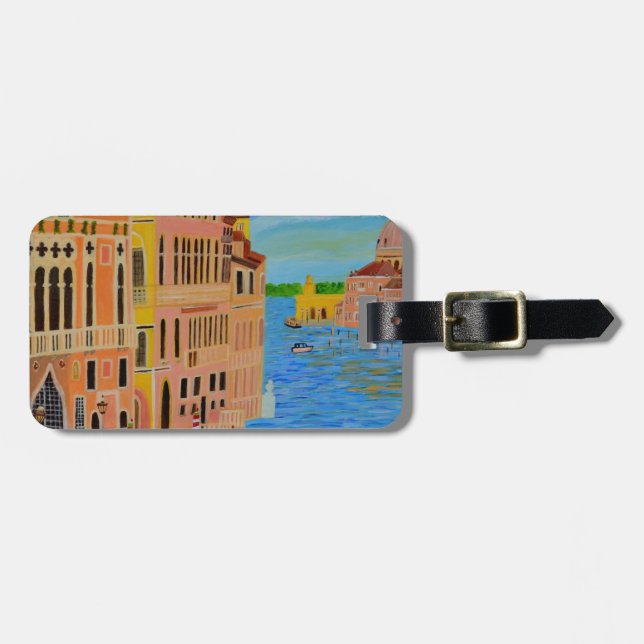 Vvacker Venedig Bagagebricka (Horisontell Framsida)