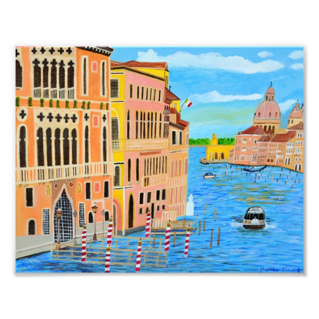 Vvacker Venedig Fototryck (Framsidan)