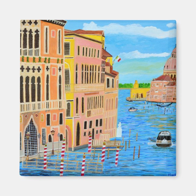Vvacker Venedig Magnet (Framsidan)