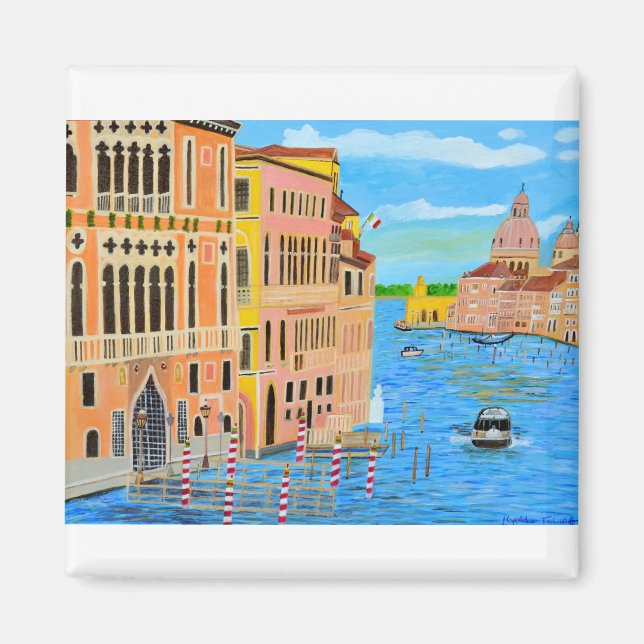 Vvacker Venedig Magnet (Framsidan)