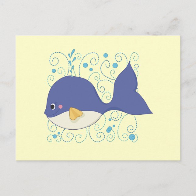 Vval av T-tröjor och presenter i Svan Vykort (Framsida)