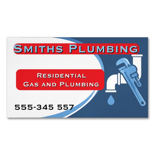 VVS-företag magnet  (Framsida)