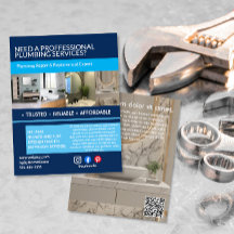 VVS hantverkare badrum kök  flugblad