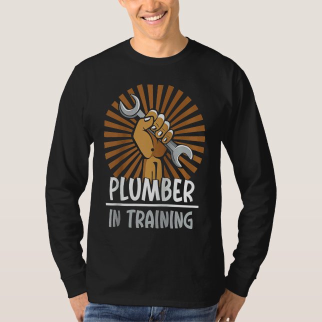 VVS-lärling Rör VVS VVS-montörer Rörmokare T Shirt (Framsida)