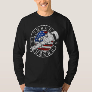VVS-mästare Amerikansk Flagga VVS USA Patriotiskt T Shirt