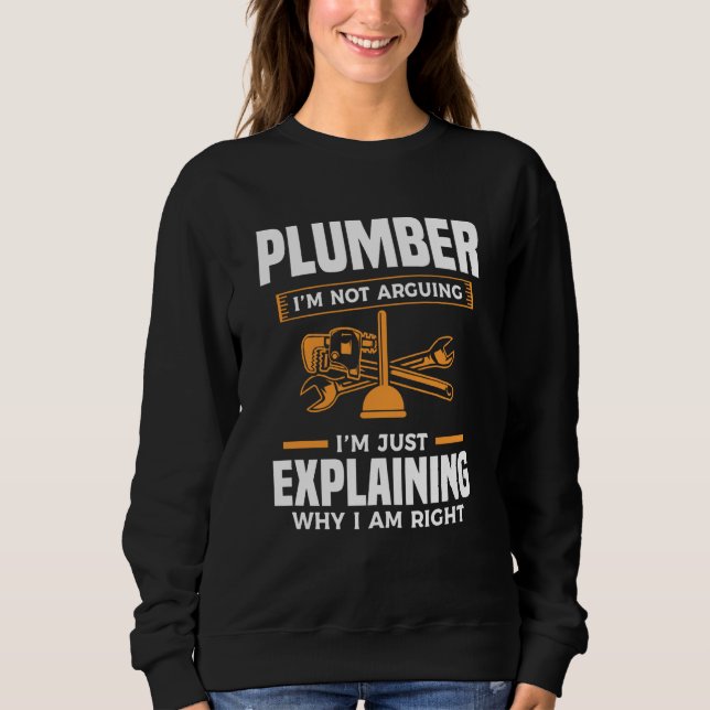 VVS-Monterare Jag Diskuterar Inte, Jag Förklarar B T Shirt (Framsida)