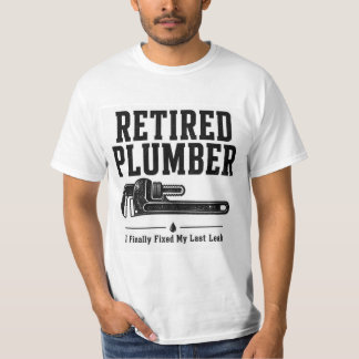 VVS-montör i pension — Fixade äntligen min sista l T Shirt