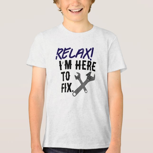 VVS-montör T Shirt (Framsida)