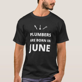 VVS-montörer föds i juni T Shirt