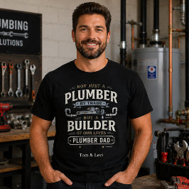 VVS-pappa skjorta | Personlig fadersdagspresent T Shirt