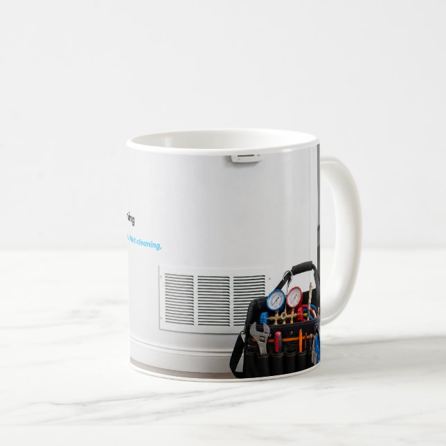 VVS Reparation Värme Kylsystem Kaffemugg (Framsida höger)