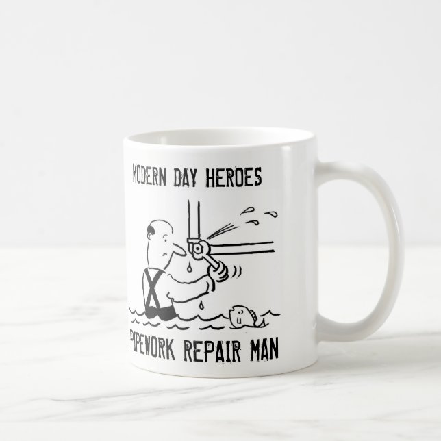 VVS-rörreparatör Kaffemugg (Höger)