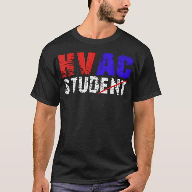 VVS-student VVS-tekniker Mekniker T Shirt (Framsida)