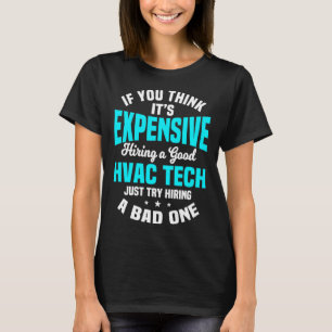 VVS-tekniker Service HVACR-tekniker Mekaniker Inst T Shirt