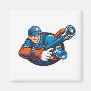 VVS-tjänster logotyp Magnet