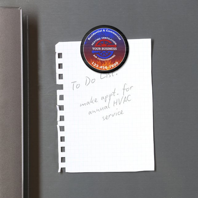 VVS Värme och Luftkonditionering Magnet (Skapare uppladdad)