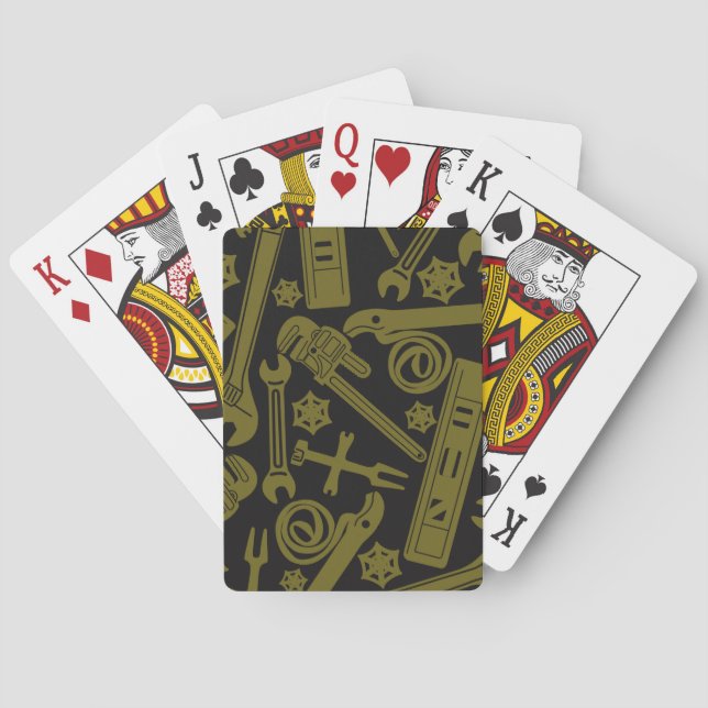 VVS-verktyg Poker Kort Rörmokare Present Casinokort (Baksidan)