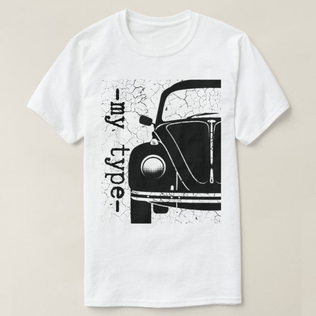 VW älskarens t-shirt (Design framsida)