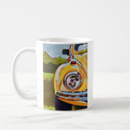 VW Bug Painting - Gift for VW Bug Lovers Kaffemugg