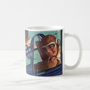 VWII-dogmatismen i luft på 1940-talet Kaffemugg