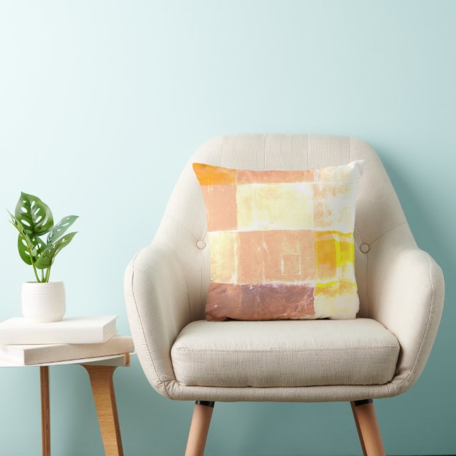 Vwndretti Duvet Gult Soft Färg Kudde (Stol)