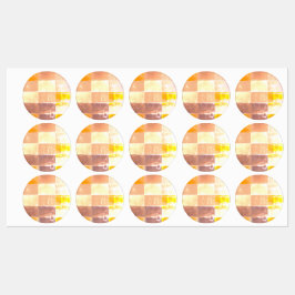 Vwndretti Gult Soft Färg Klistermärke