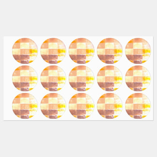 Vwndretti Gult Soft Färg Klistermärke