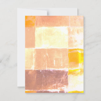 Vwndretti Gult Soft Färg Vykort