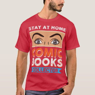 Vwol Stanna hemma Tecknad Bokar Collector T Shirt