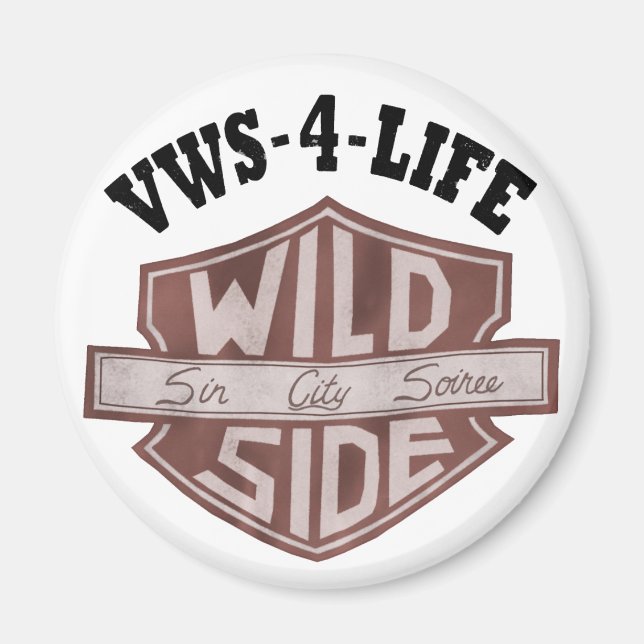 "VWS-4-LIFE"-magnet Magnet (Framsidan)