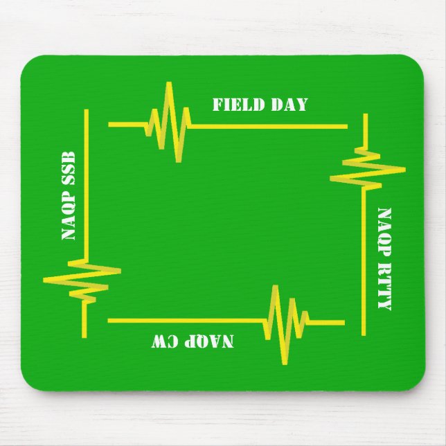 VWS-händelser Mouse Pad Ver.3 Musmatta (Framsidan)