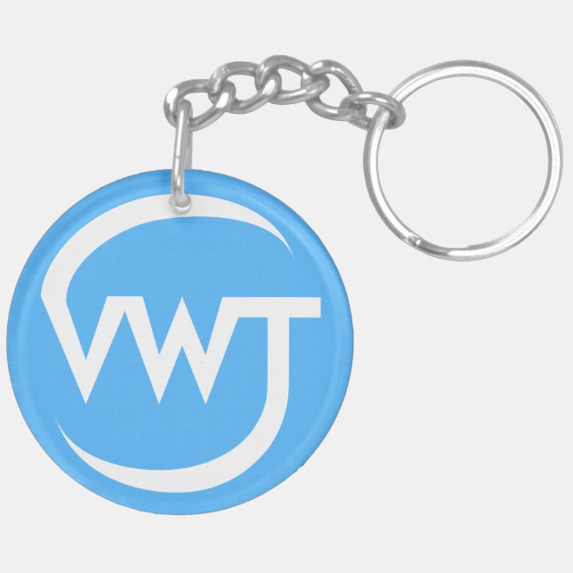 VWT-logotyp Keychain (Vänster Baksida)