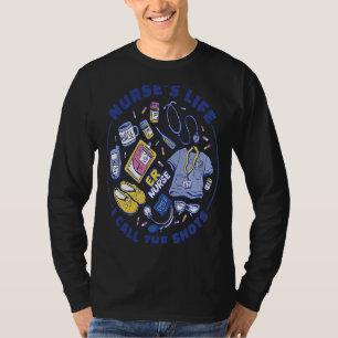 VXL Nurse Lifesavers Sjuksköterska för barn vi T Shirt
