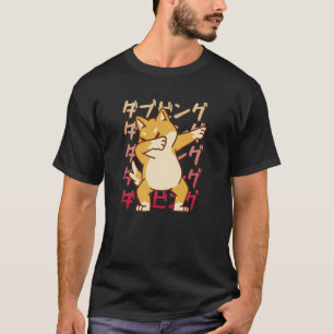 VXL Shiba Inu Uni Hund Dance Dabbed Smile Moves Da T Shirt