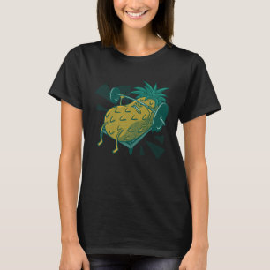 VXL Vegan Vegetarian Plant Pineapple Bodybuilding T Shirt