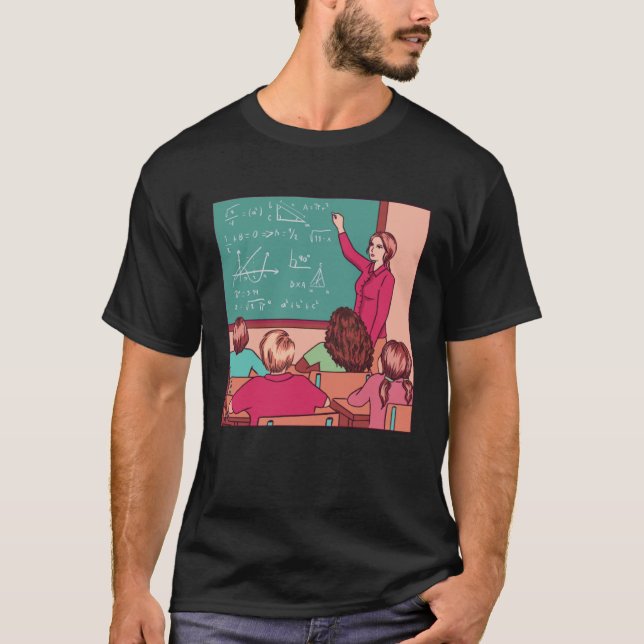 VXLS Lärare som undervisar i hemskololingskolemat T Shirt (Framsida)