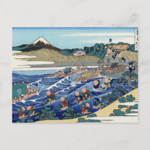 vy 36+08 från 36 vyer av Mount Fuji Vykort