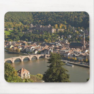 Vy av Alte Brucke eller Gamla Bron Musmatta