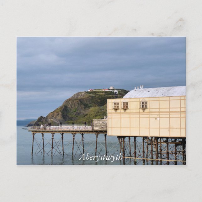 VY av Wales Vykort (Framsida)