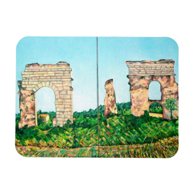 Vy för Aqupedt Park Magnet (Horisontell)