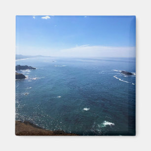 Vy från Cape Foulweather, Newport, Oregon Magnet