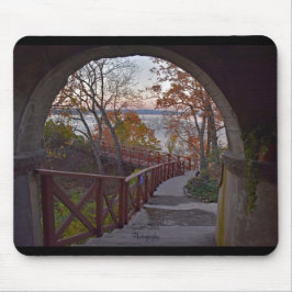 Vy från insidan av Bannerman-bostaden Musmatta