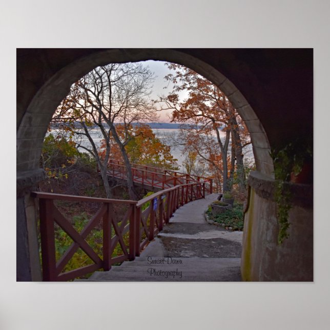 Vy från insidan av Bannerman-bostaden Poster (Framsidan)