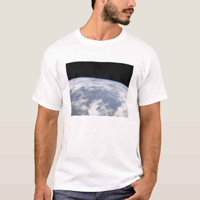 Vy från jorden från rymden tee shirt (Framsida)