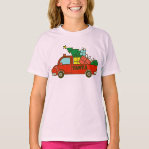 Vy från lastbil vid God jul T Shirt