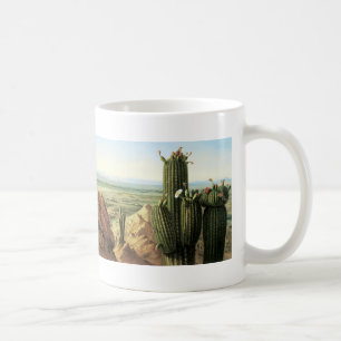 Vy från Maricopa-berget nära floden Gila Kaffemugg