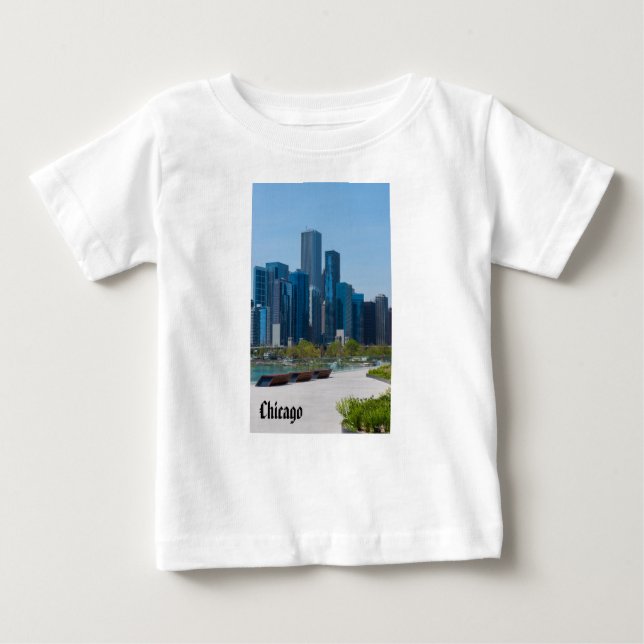 Vy från Navy Pier T Shirt (Framsida)