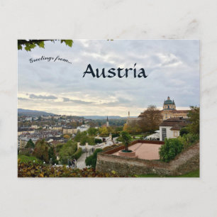 Vy Melk Austria Vykort